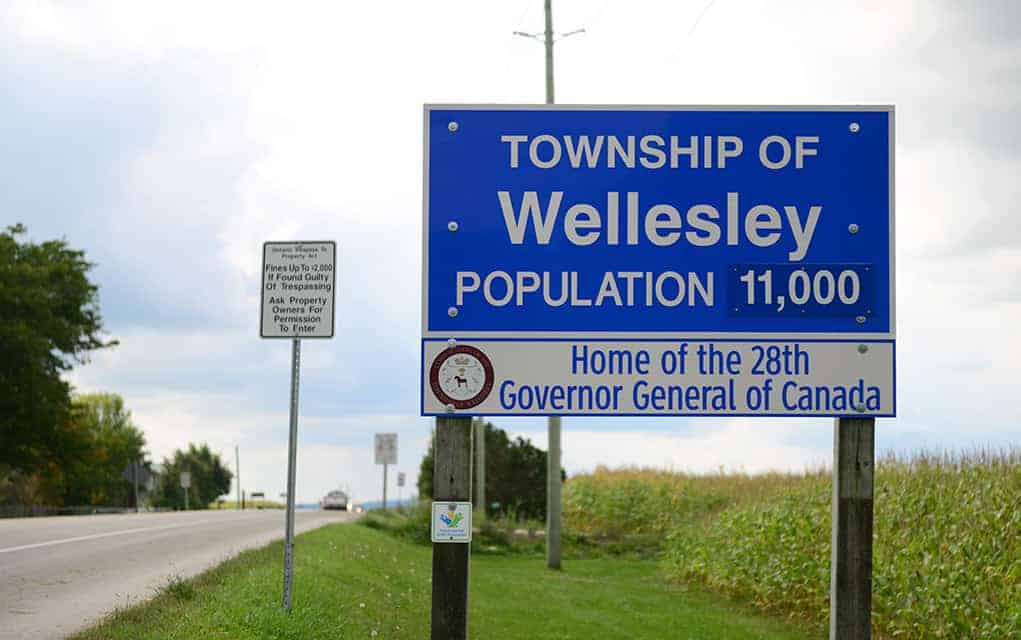 No tax target for Wellesley at this point