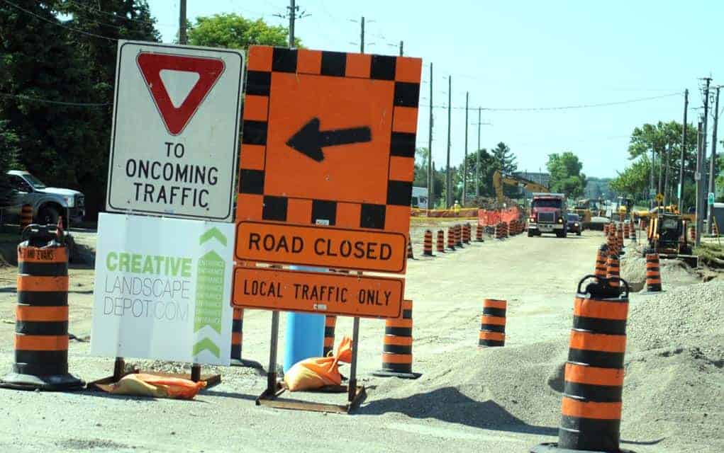 Detours prove annoying to residents, a challenge to drivers