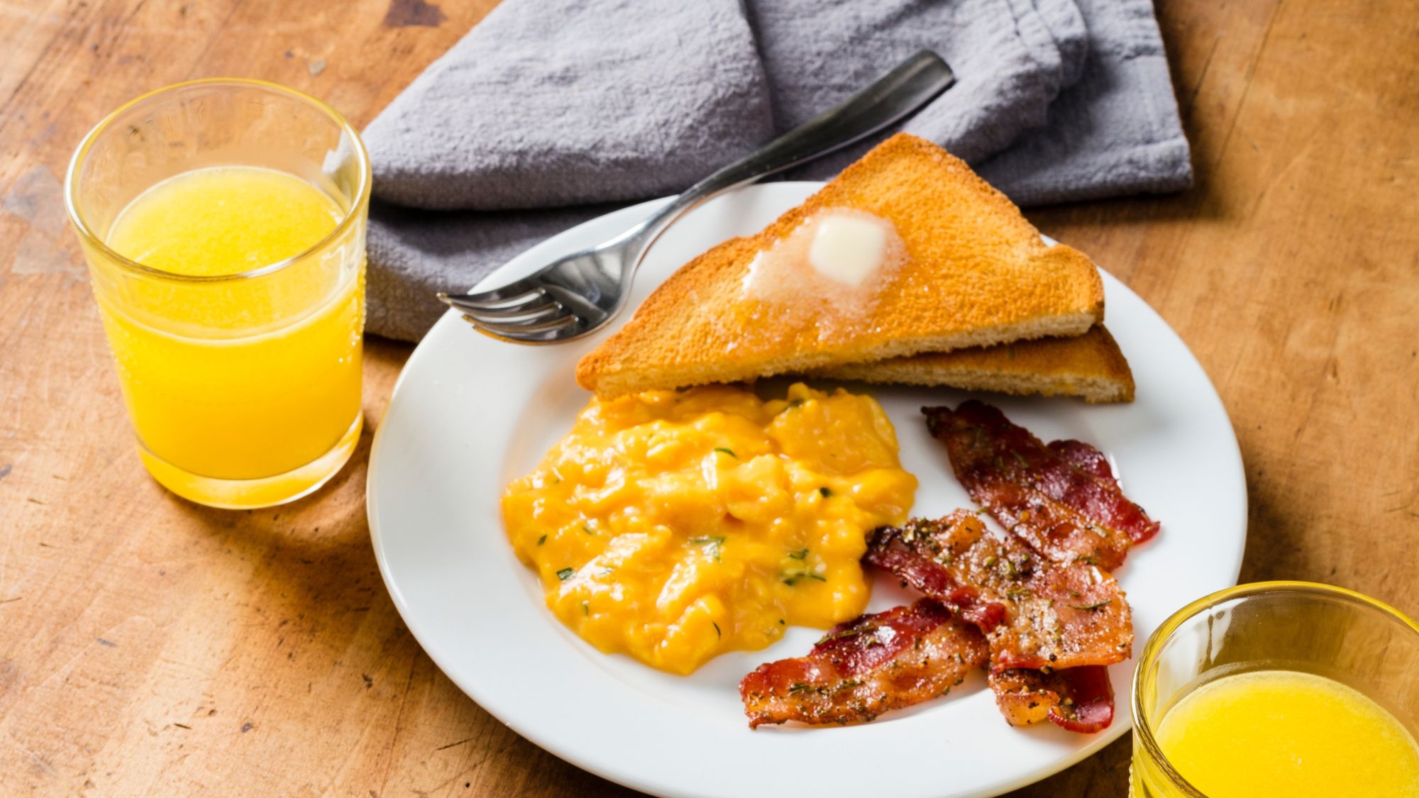 Take bacon and eggs to an extravagant level