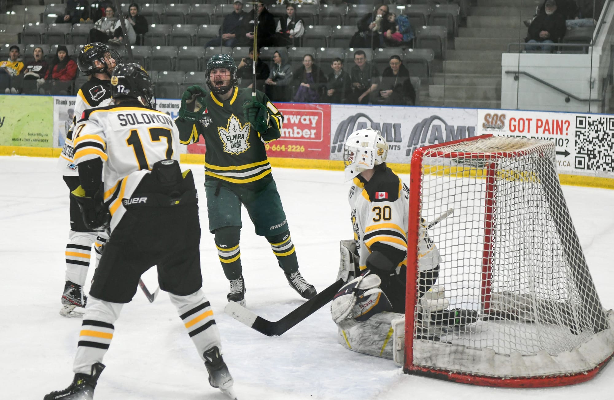 Overtime needed as Kings edge Siskins in sole game of the weekend