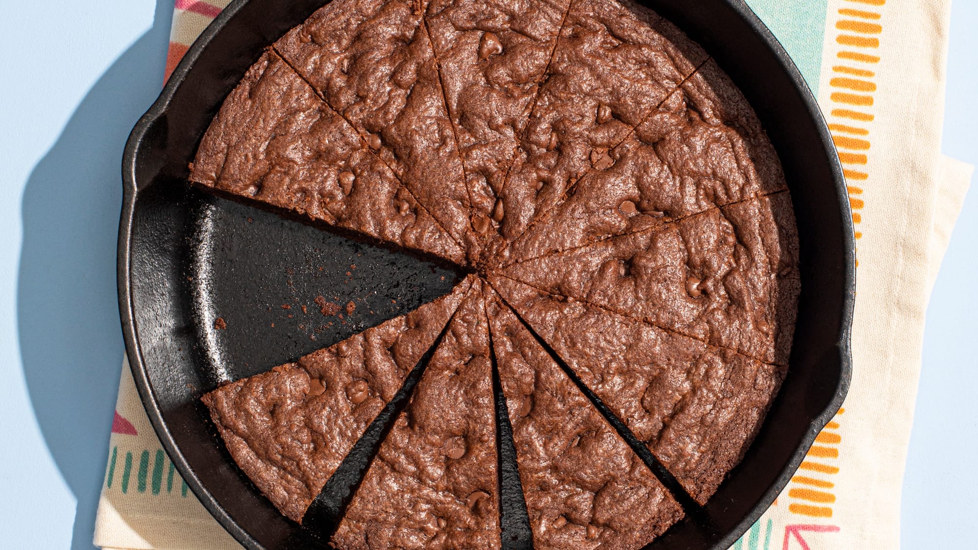 Craving a sweet treat? Use your cast-iron skillet to make a luscious dessert