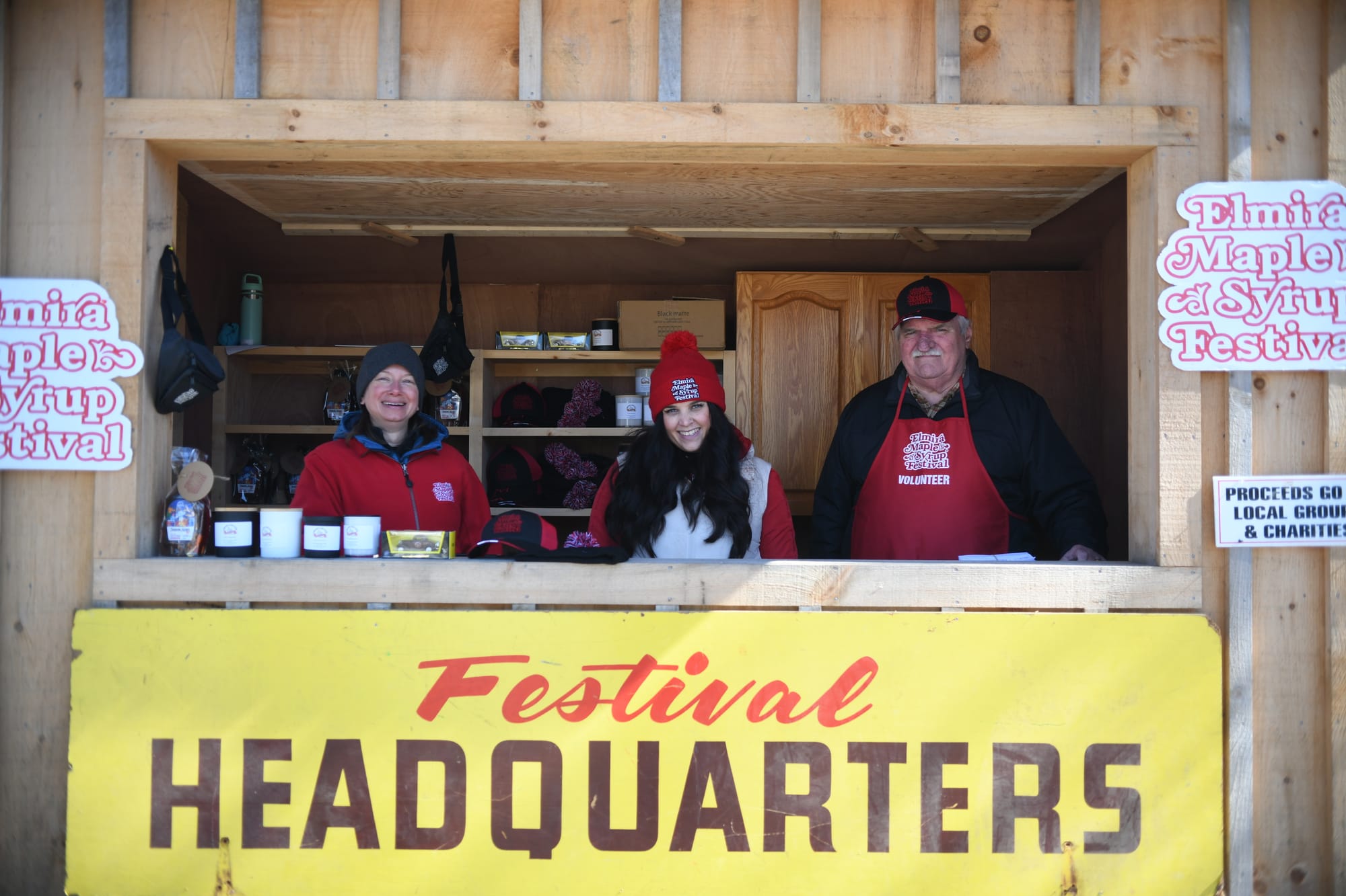 Scenes from the Elmira Maple Syrup Festival