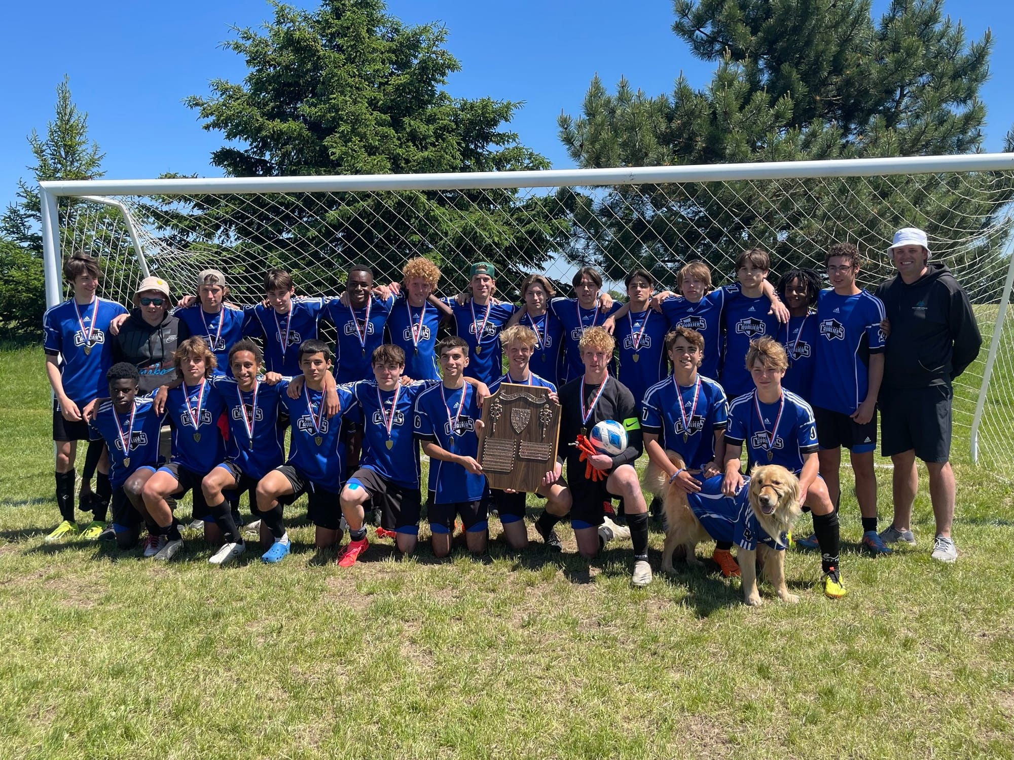 Woodland boys’ soccer team caps a strong year with CWOSSA title