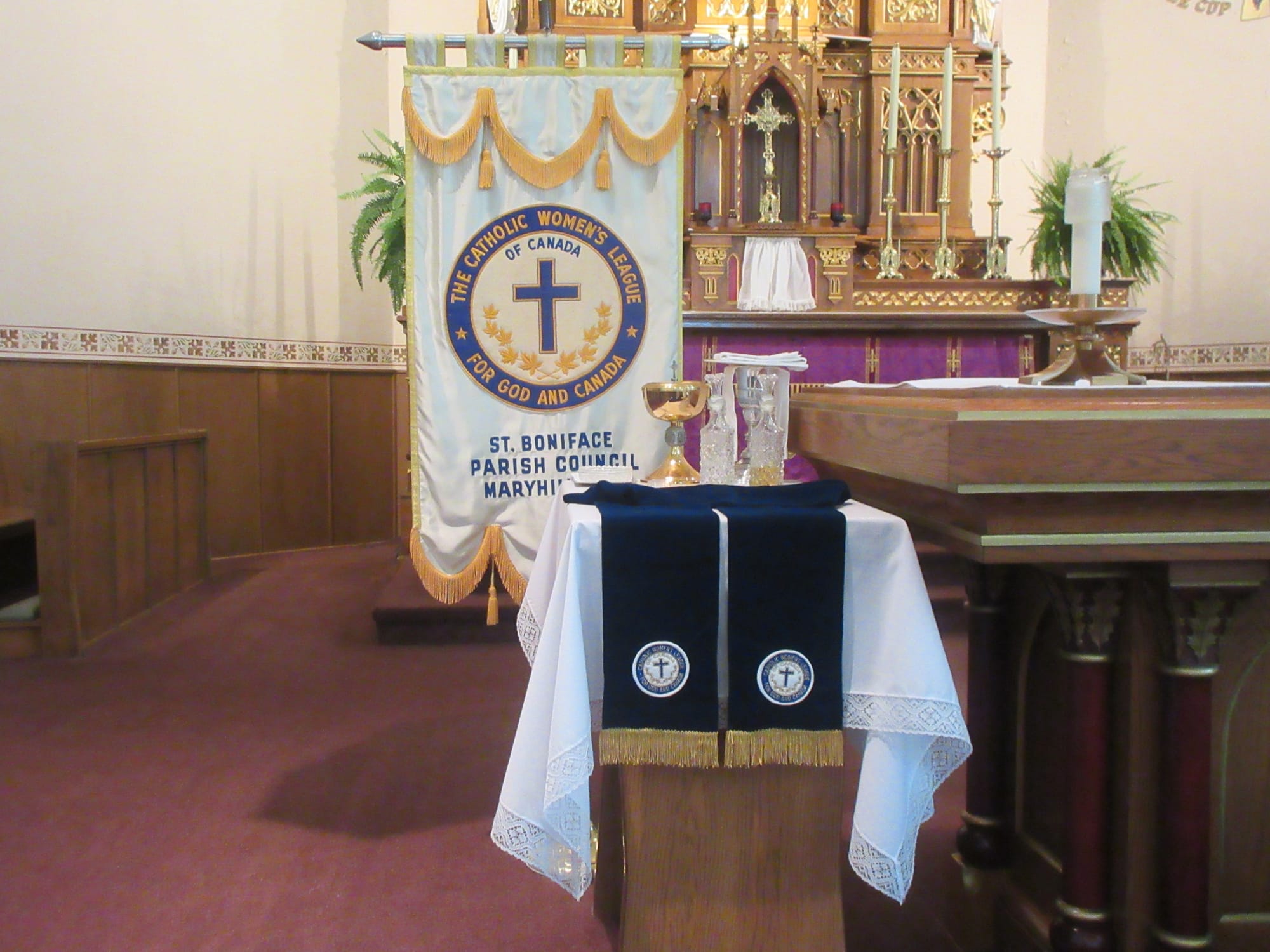                      Catholic Women's League Meeting                             
                     