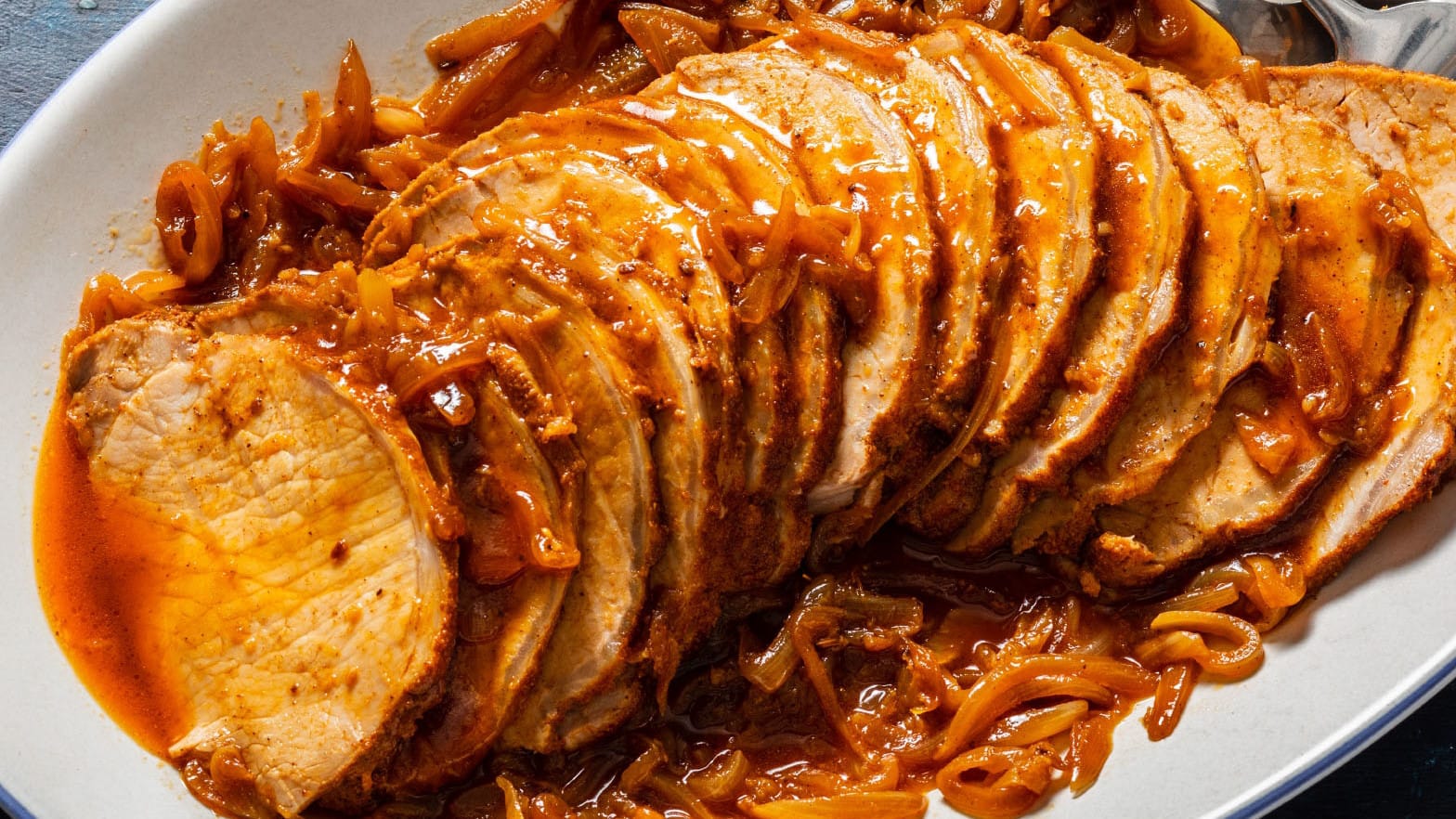                      This delicious pork recipe is all about the cooking method                             
                     