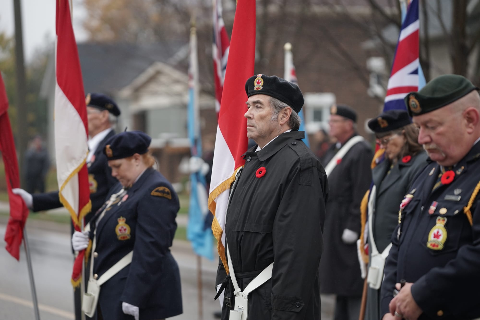                      The Elmira Legion’s Remembrance Day ceremony                             
                     