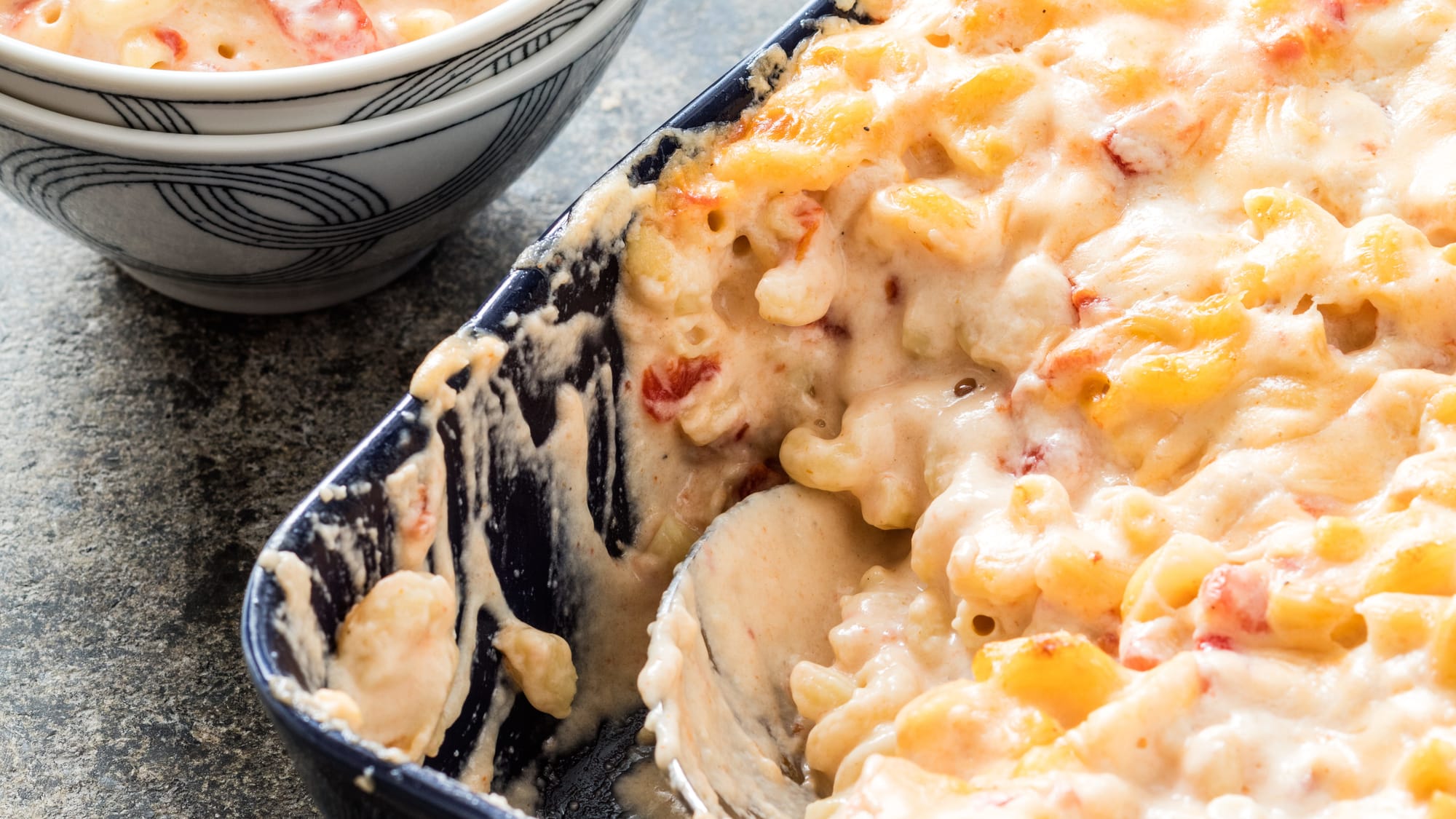                      This is your sign to add tomatoes to your mac and cheese                             
                     