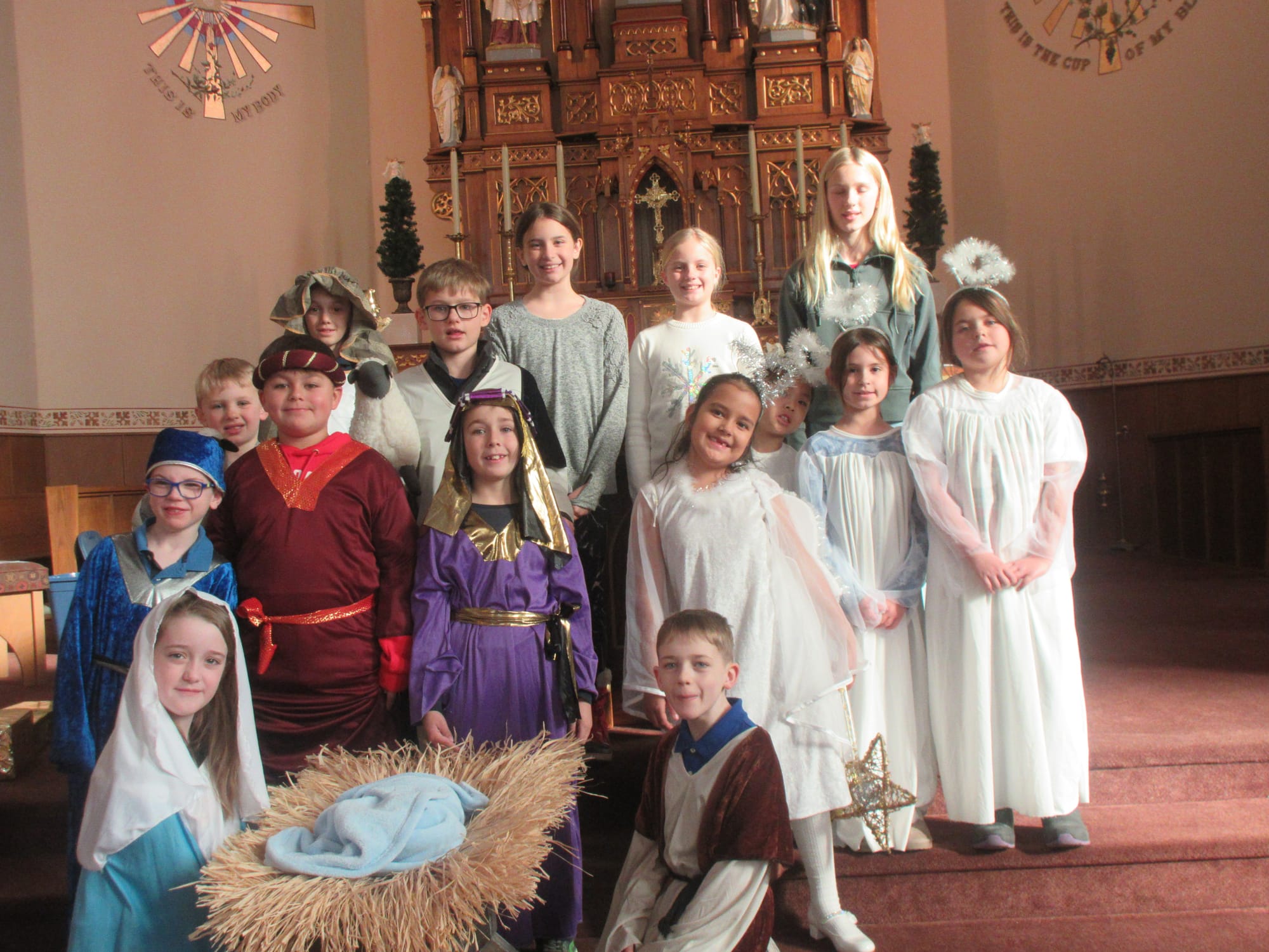 St. Boniface Christmas pageant