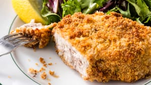 The air fryer helped deliver a juicy pork chop with a crispy crust, no oil required