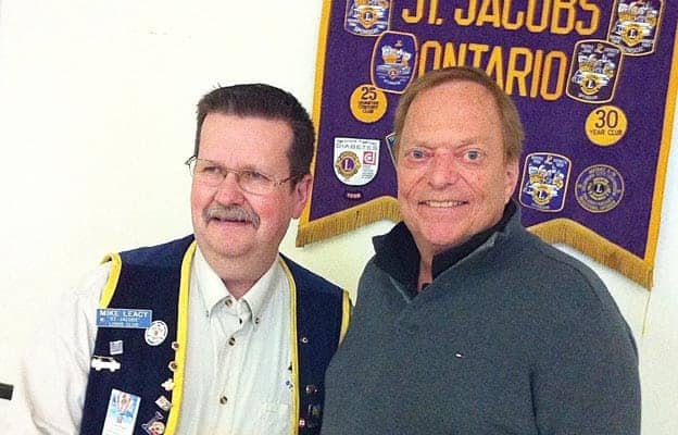 WCS building fund gets boost from St. Jacobs Lions Club