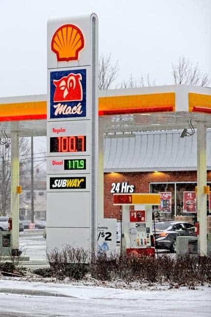 Falling gas prices something to get pumped about