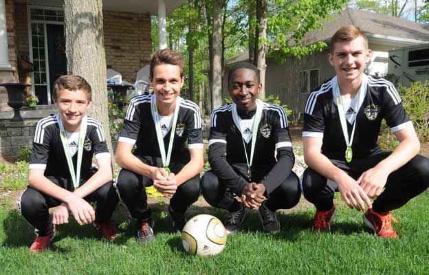 Provincial soccer title a real team effort