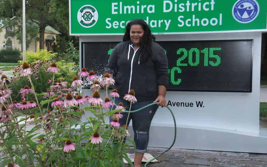 Two students receive scholarships from Elmira District Horticultural Society