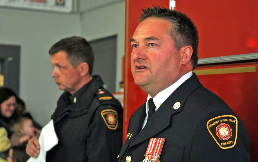 Wellesley fire chief Andrew Lillico moves on to position in Brantford