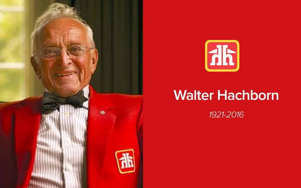 Home Hardware co-founder Walter Hachborn dies at 95