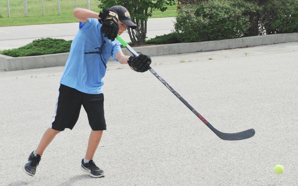 
                     Participants in Road Hockey Challenge at Crosshill Mennonite Church will rub elbows with the pros
                     