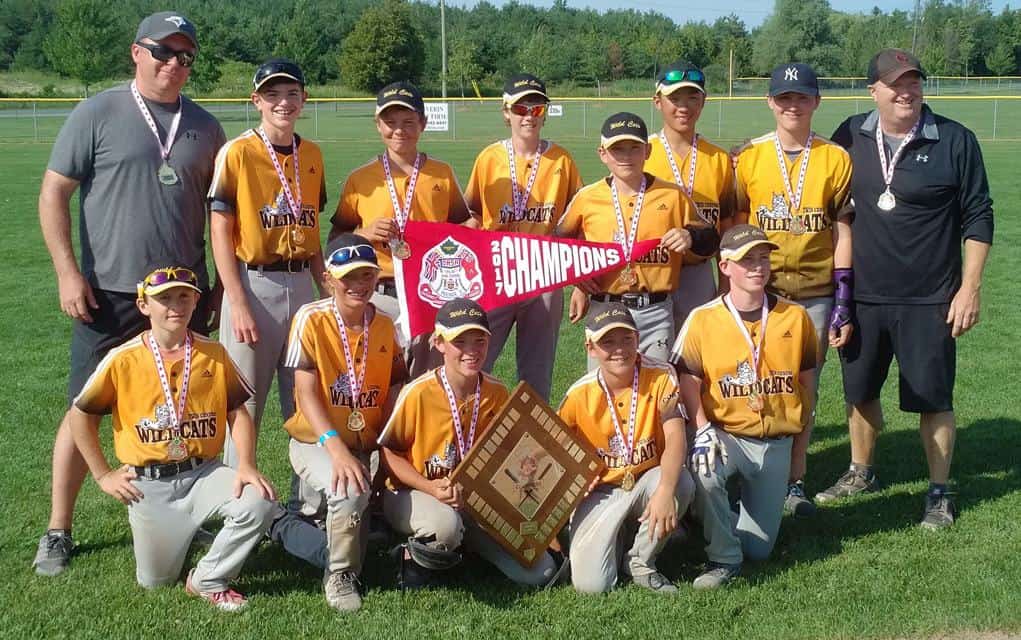 
                     The Twin Centre U14 Wildcats won the Ontario Amateur Softball Association peewee C provincial championship last weekend in St
                     