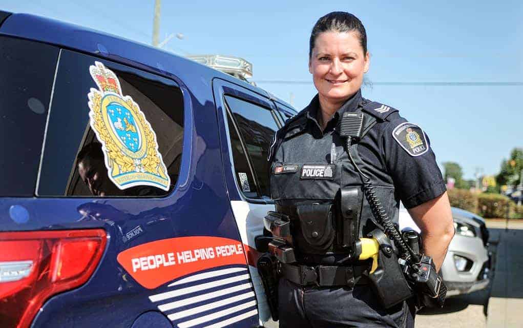 
                     Sgt. Kelly Gibson happy to be the public face as WRPS reorganizes its North Division
                     
