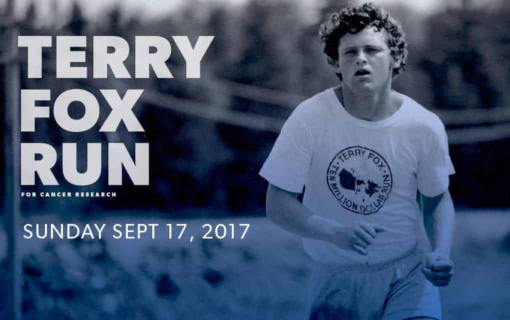 Terry Fox Run will raise money for cancer research Sept. 17 in Elmira