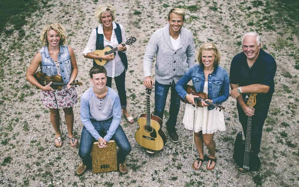 
                     The Ballagh Family, Paige, Matthew, Janice, Michael, Devan and Gary, bring their varied talents to the stage Nov. 5 in Maryhi
                     
