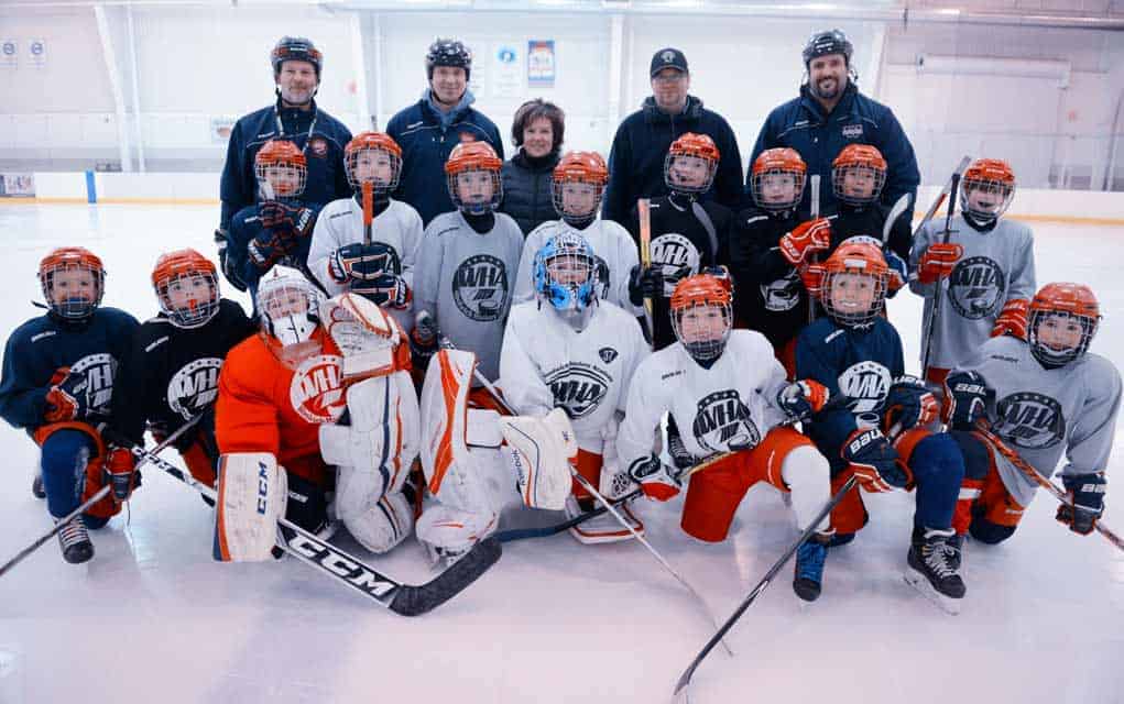 Woolwich Novice team skates to a perfect season
