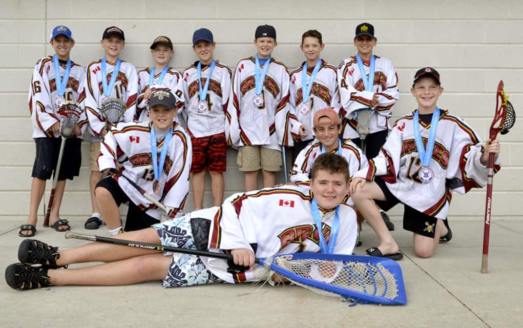 KW Braves peewee squad takes bronze medal at provincial A’s