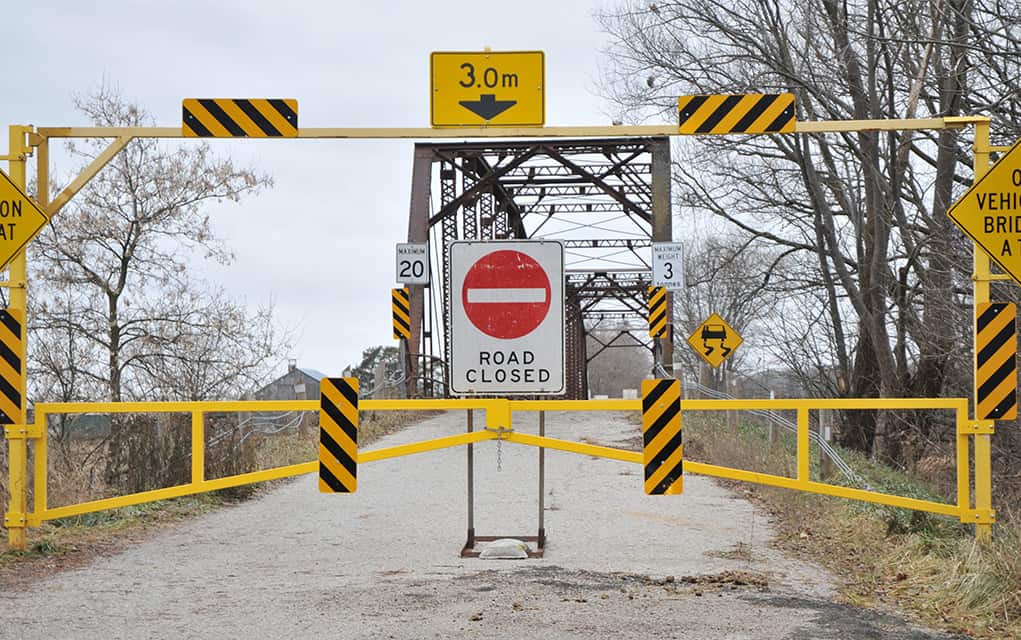 Winterbourne residents petition council to save Peel St. bridge