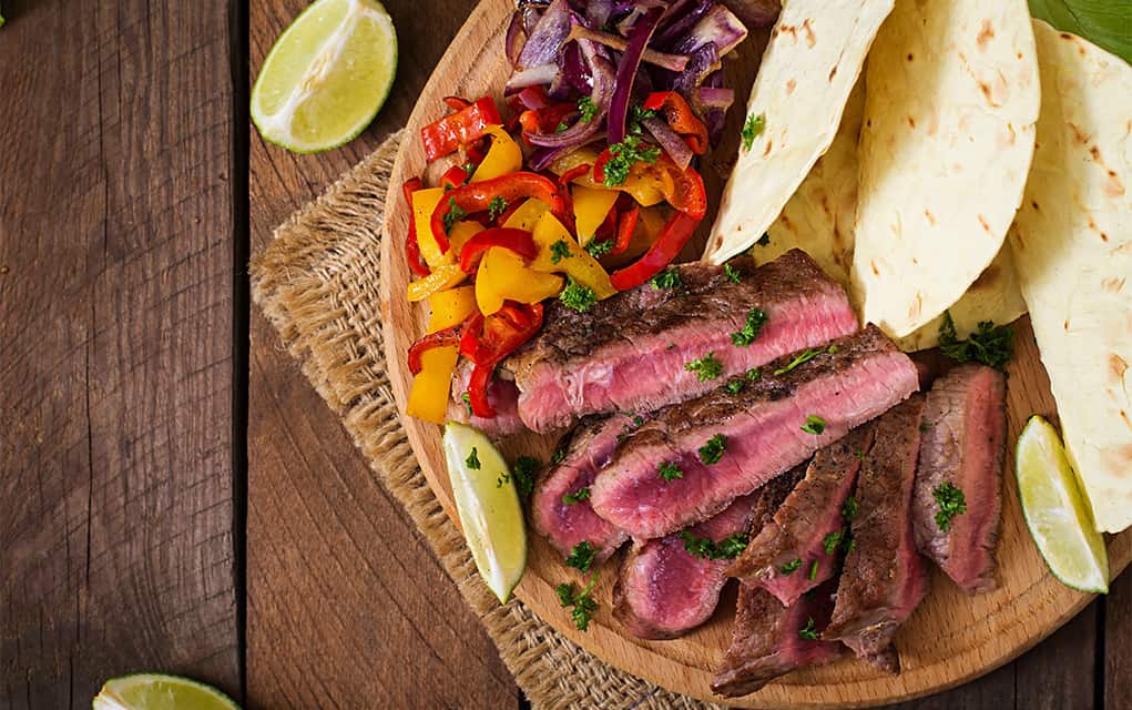 Plenty of options for these flavourful fajitas