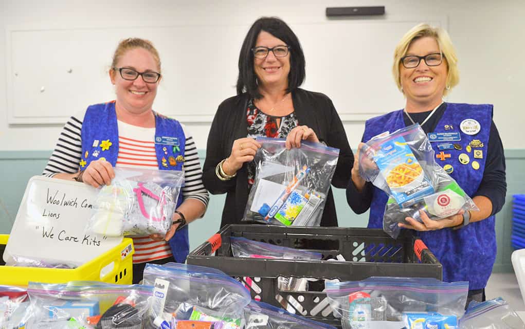 Woolwich Community Lions Club seeking donations for WeCare Kits