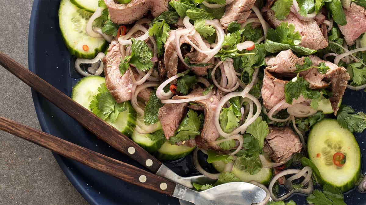 This bright, balanced Thai grilled-beef salad will be your new favorite summer salad
